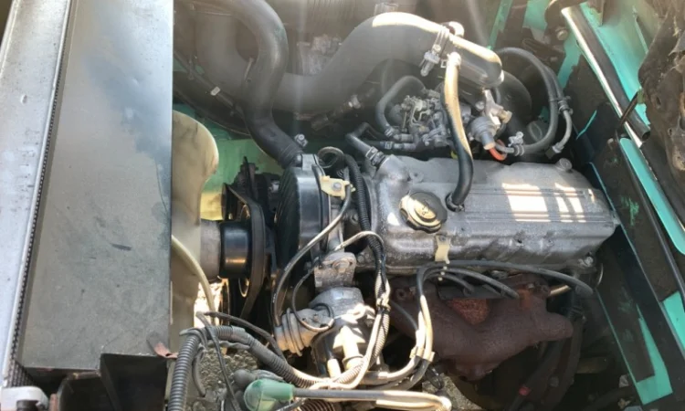 Вилочный газ-бензиновый автопогрузчик Sumitomo с боковым смещением - фото № 6