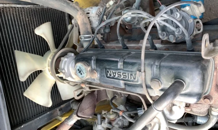 Вилочный бензиновый автопогрузчик Komatsu FG20LC-12 с наработкой всего 1811 моточасов - фото № 7