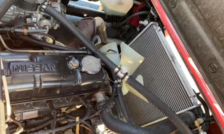 Вилочный бензиновый автопогрузчик Nissan на 1.35 тонны - фото № 5