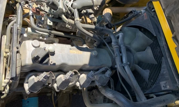 Газовый вилочный автопогрузчик Sumitomo (Mazda) с боковым смещением - фото № 7