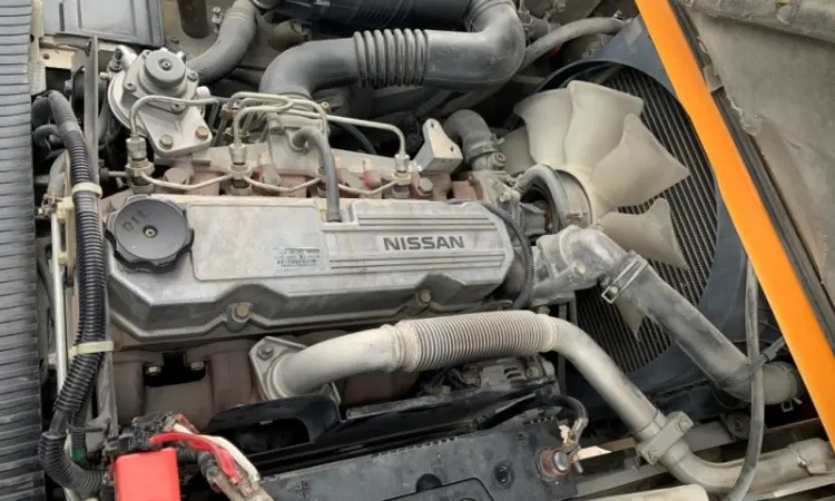 Вилочний дизельний навантажувач Nissan FL01A18 на 1.8 тонни - фото № 7