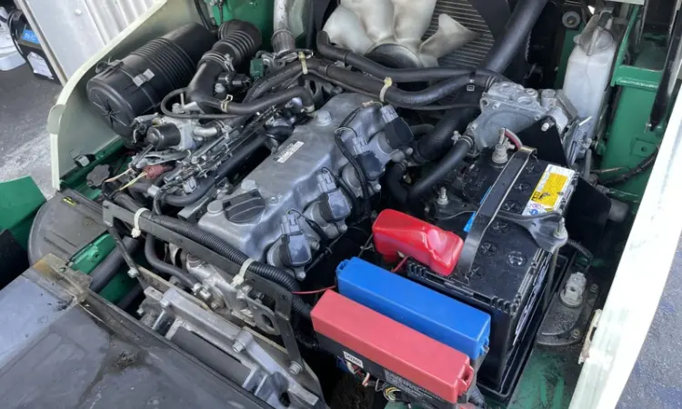 Вилочний погрузчик Nissan, з щоглою triplex/триплекс 5.15 метри - фото № 8