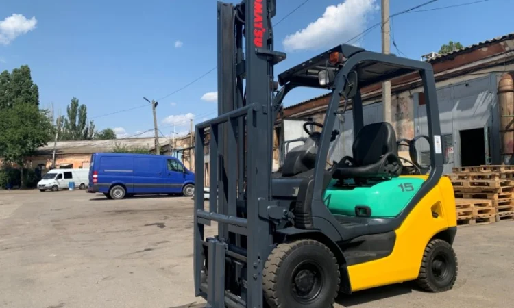 Вилочний навантажувач Komatsu FG15C-18 з сайд шифтом - фото № 2