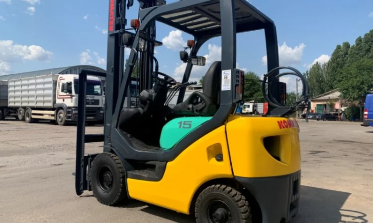Вилочний навантажувач Komatsu FG15C-18 з сайд шифтом - фото № 3