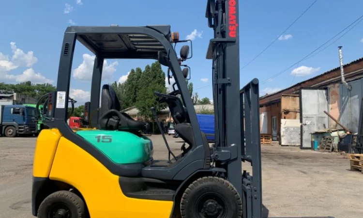 Вилочний навантажувач Komatsu FG15C-18 з сайд шифтом - фото № 5