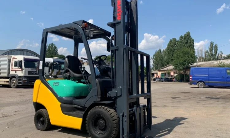 Вилочний навантажувач Komatsu FG15C-18 з сайд шифтом - фото № 6