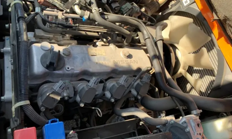 Вилочний навантажувач Nissan NP1F1A15D. Номiнальна вантажопідйомність 1, 5 тонни - фото № 6