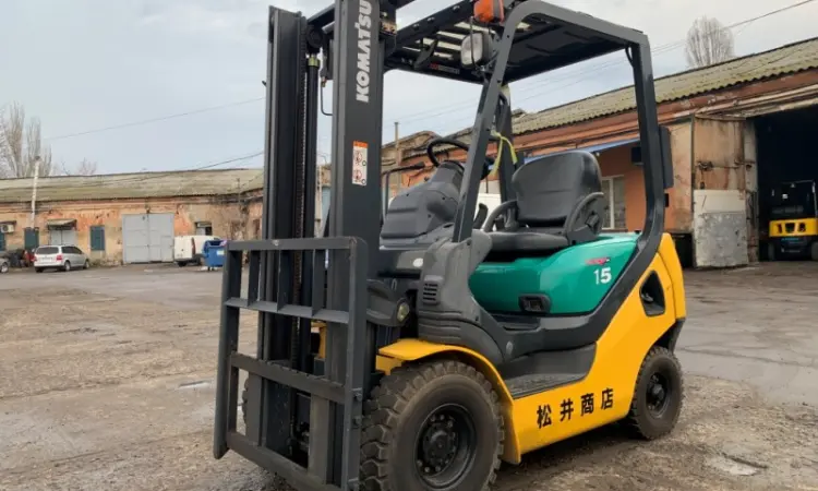 Вилочний навантажувач Komatsu FG15LC-20 з напрацюванням 240 мотогодин - фото № 1