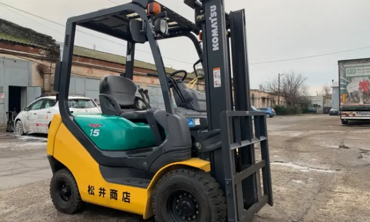 Вилочний навантажувач Komatsu FG15LC-20 з напрацюванням 240 мотогодин - фото № 3