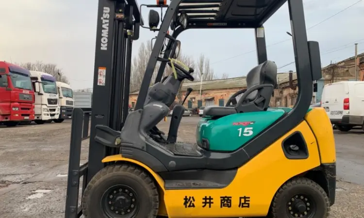 Вилочний навантажувач Komatsu FG15LC-20 з напрацюванням 240 мотогодин - фото № 7