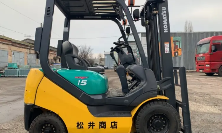 Вилочний навантажувач Komatsu FG15LC-20 з напрацюванням 240 мотогодин - фото № 8