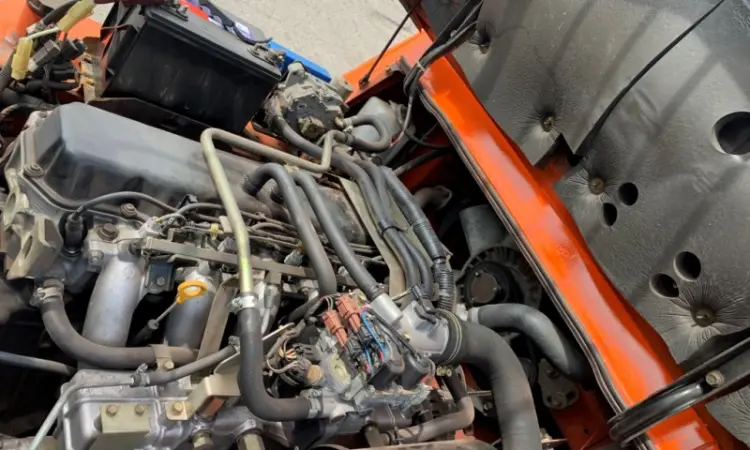 Вилочний навантажувач Nissan F04B40T-F29C на 4.5 тонни - фото № 6