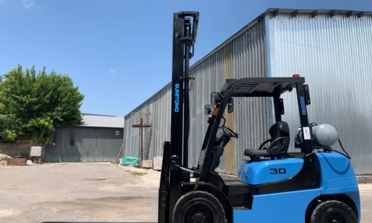 Вилочний автонавантажувач Sumitomo, з щоглою 5 метри - фото № 2