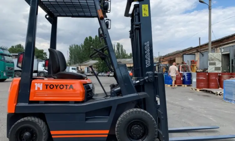 Вилочный автопогрузчик/автонавантажувач Toyota 4FGL14, недорого - фото № 1