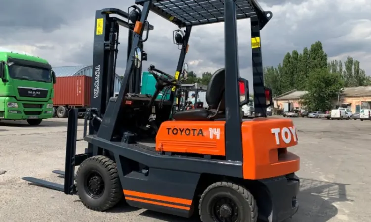 Вилочный автопогрузчик/автонавантажувач Toyota 4FGL14, недорого - фото № 4