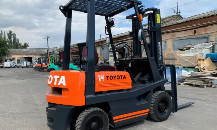 Вилочный автопогрузчик/автонавантажувач Toyota 4FGL14, недорого - фото № 5