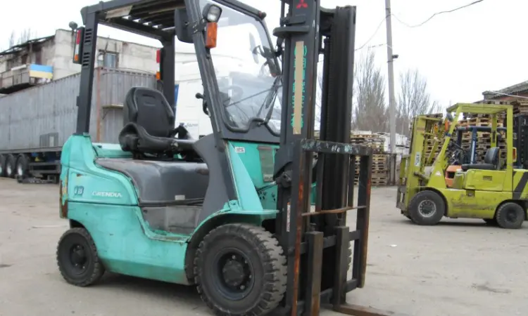 Газ - Бензиновый погрузчик Mitsubishi KFG18T-KF2D на 1 тонну - фото № 2