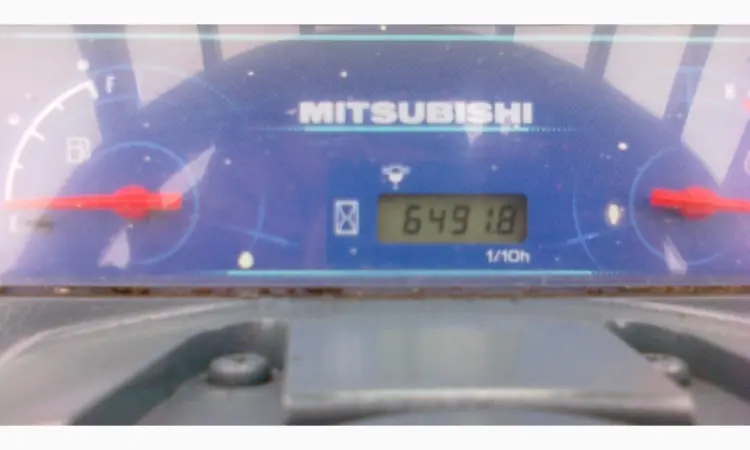 Погрузчик Mitsubishi на 3 тонны на спареных колёсах - фото № 2