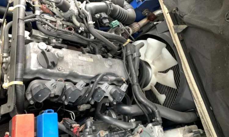 Вилковий автонавантажувач Nissan на 2 тонни, компакт. Модель P1F1A20D - фото № 5