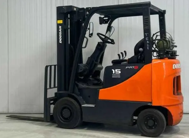 Навантажувач газовий Doosan G15S-5 1.5т. 2012 року 7236 мг вагоннік 2040мм габарит - фото № 1