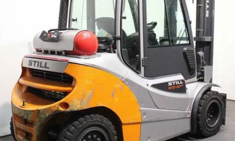 Навантажувач вилковий 5т. Still RX70-50/600T 2014 8851 мг кабіна - фото № 2