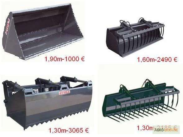 Фронтальный погрузчик Stoll ProfiLine FZ-10 (Германия) - фото № 6