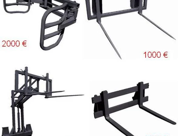 Фронтальный погрузчик Stoll ProfiLine FZ-10 (Германия) - фото № 7