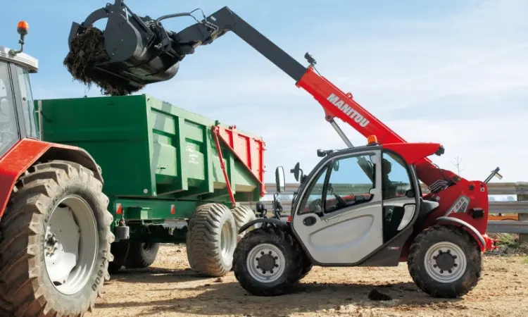 Аренда телескопических погрузчиков Manitou, JCB - фото № 2
