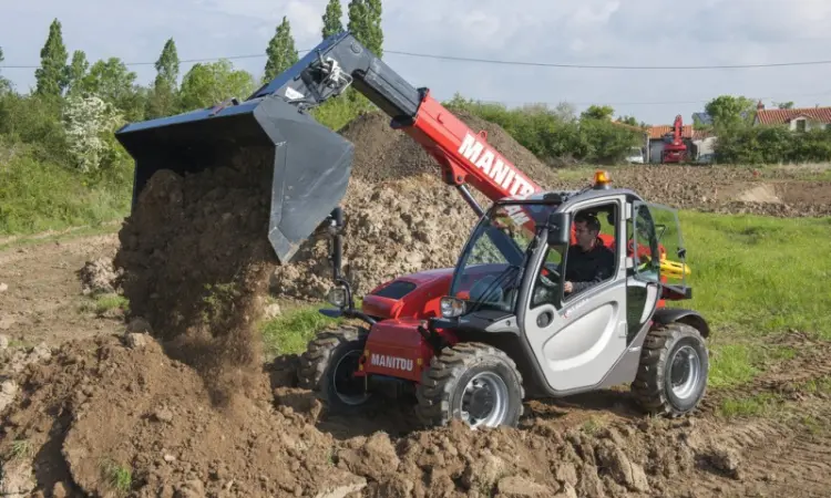 Аренда телескопических погрузчиков Manitou, JCB - фото № 3