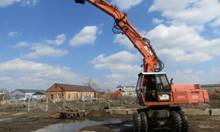 Екскаватор ATLAS 1704 AWE 4 - фото № 1