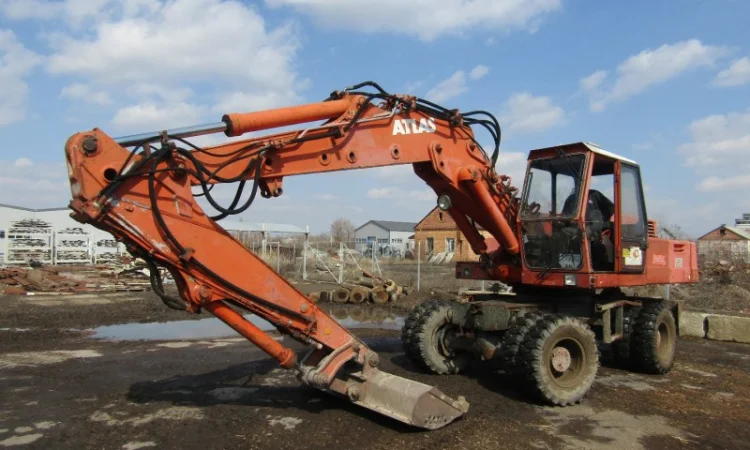 Екскаватор ATLAS 1704 AWE 4 - фото № 5