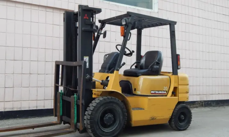 Бензиновый погрузчик б/у Mitsubishi KFG20 KF4B - фото № 1