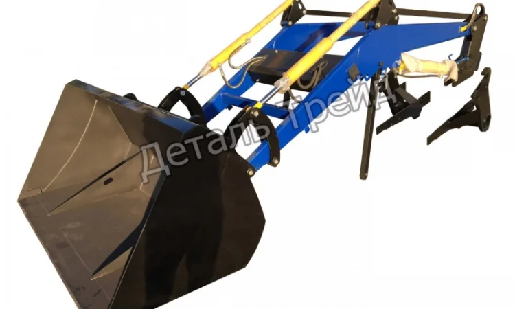 Быстросъемный погрузчик КУН на трактор МТЗ, ЮМЗ, Т-40 - фото № 1