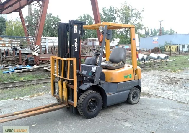 Вилочный погрузчик б/у TCM FG18-18 - фото № 1