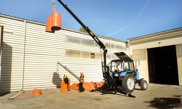 Кран-манипулятор DL Agro до МТЗ - фото № 2