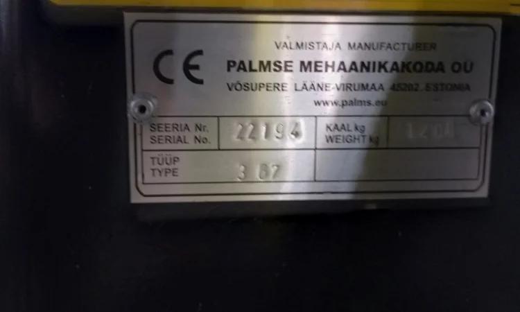 Кран маніпулятор Palms 3.67 - фото № 5