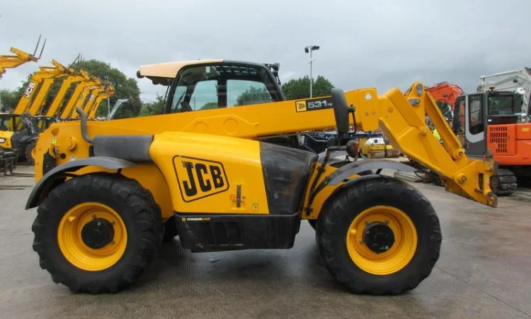 Телескопический погрузчик JCB 531-70 AGRI SUPER 2009 года - фото № 1