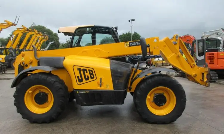 Телескопический погрузчик JCB 531-70 AGRI SUPER 2009 года - фото № 1