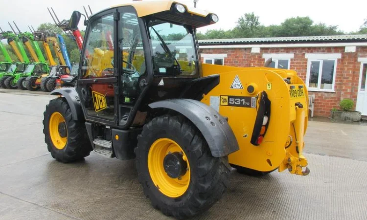 Телескопический погрузчик JCB 531-70 AGRI SUPER 2009 года - фото № 3