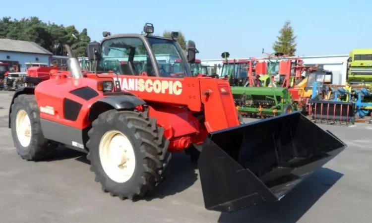 Погрузчик телескопический Manitou MT 732 2002 года - фото № 1