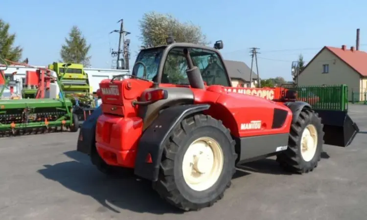 Погрузчик телескопический Manitou MT 732 2002 года - фото № 4
