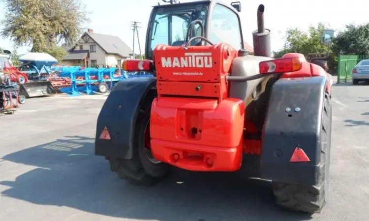 Погрузчик телескопический Manitou MT 732 2002 года - фото № 6