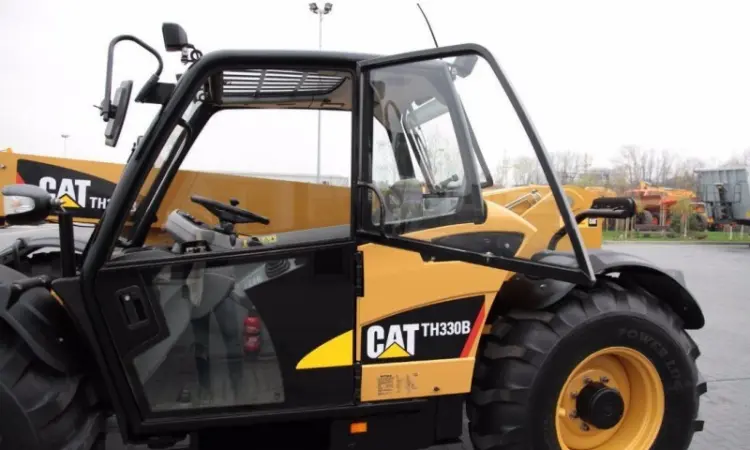 Телескопический погрузчик CATERPILLAR TH330B 4x4x4 2007 года - фото № 5