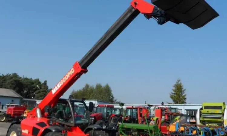Телескопический погрузчик Manitou MT 732 2002 года - фото № 1