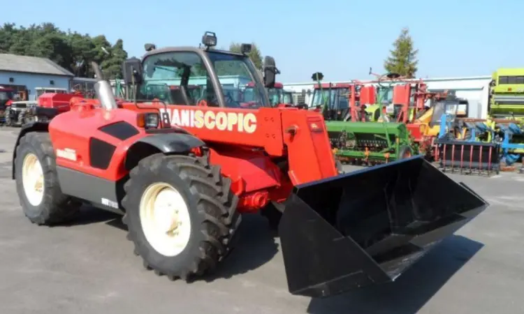 Телескопический погрузчик Manitou MT 732 2002 года - фото № 2