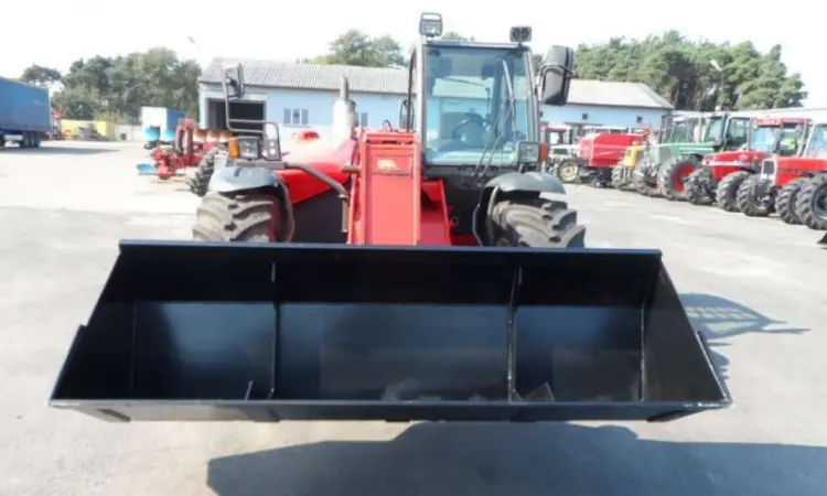 Телескопический погрузчик Manitou MT 732 2002 года - фото № 3