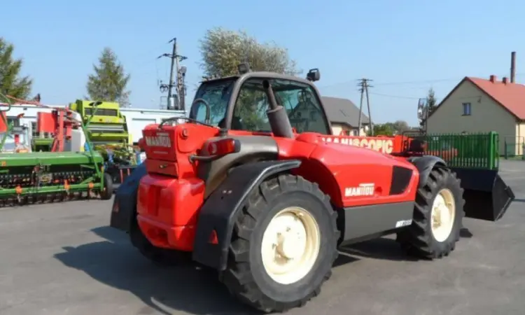 Телескопический погрузчик Manitou MT 732 2002 года - фото № 5
