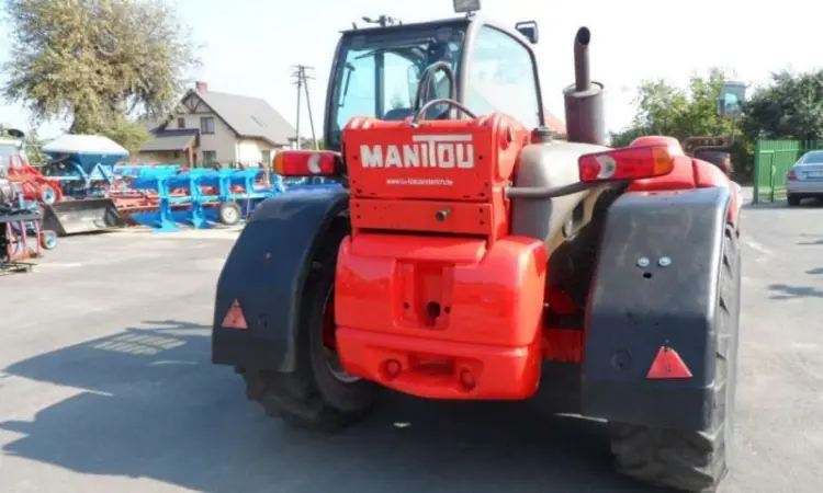 Телескопический погрузчик Manitou MT 732 2002 года - фото № 6