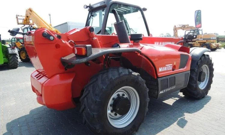 Телескопический погрузчик Manitou MLT 845 2011 года - фото № 1