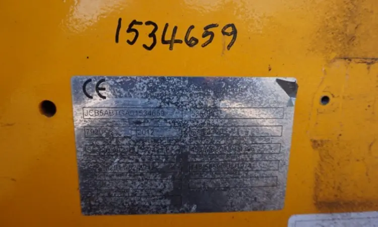 Телескопический погрузчик JCB 535-95 2012 года - фото № 9